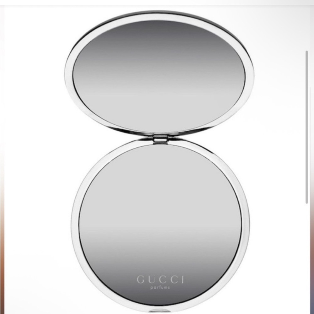 Gucci Flora Silver Compact Mirror - Picture 3 of 5